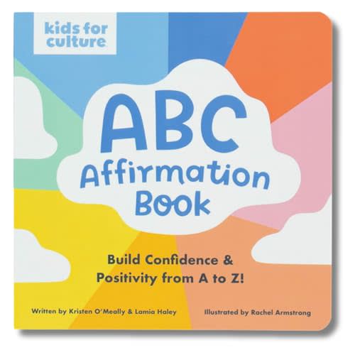 Kids for Culture: ABC Affirmation Baby Book – Board Book of Positive Alphabet Messages | A–Z Affirmations for Babies, Toddlers & Preschool | Educational Gift for Kids & Parents