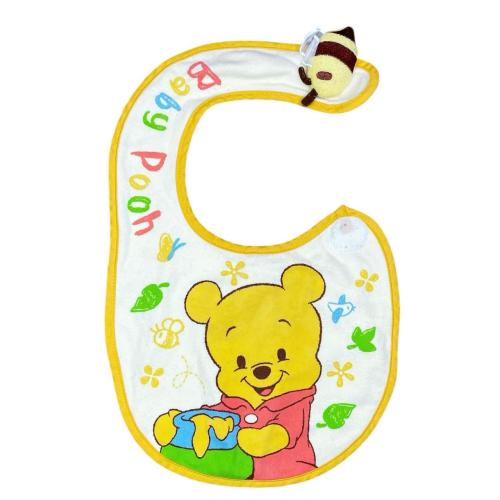 Vintage Y2K 00s Disney Baby Pooh Winnie The Pooh Baby Bib