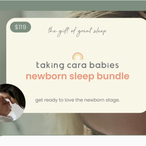 Newborn Sleep Bundle | Taking Cara Babies