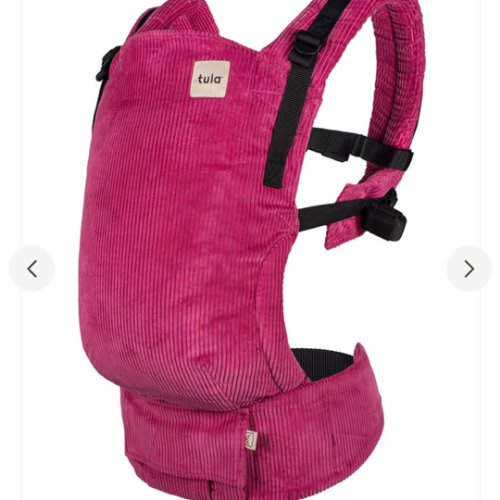 Magenta - Corduroy Free-to-Grow Baby Carrier – Baby Tula US