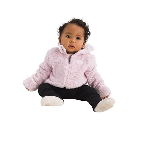 THE NORTH FACE Baby Campshire Full Zip Hoodie | Cozy Fleece Winter Jacket for Toddlers, With Mittens & Attached Bear Ear Hood