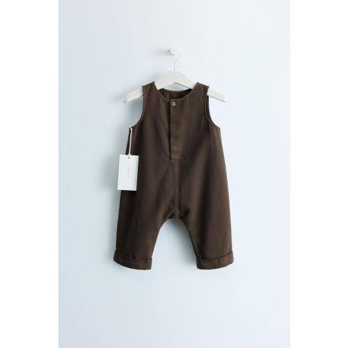 Solid Serged Overalls