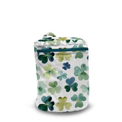 Kanga Care 3D Dimensional Seam Sealed Wet Bag Mini - Clover Green
