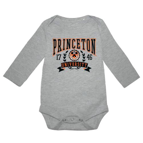 Infant Princeton University Long Sleeve Onesie - 12 months