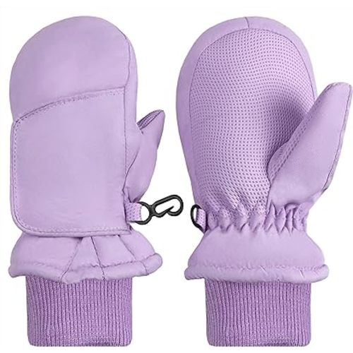 N'Ice Caps Kids Waterproof Snow Mittens Cold Weather Thinsulate Insulated