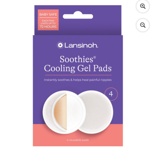 Lansinoh Soothies Cooling Gel Pads for Breastfeeding Moms, 4 Count HSA/FSA Eligible - Walmart.com