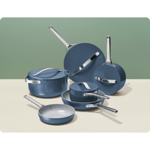 Ceramic Cookware & Minis Set | Nonstick Pots & Pans Set | Non-Toxic