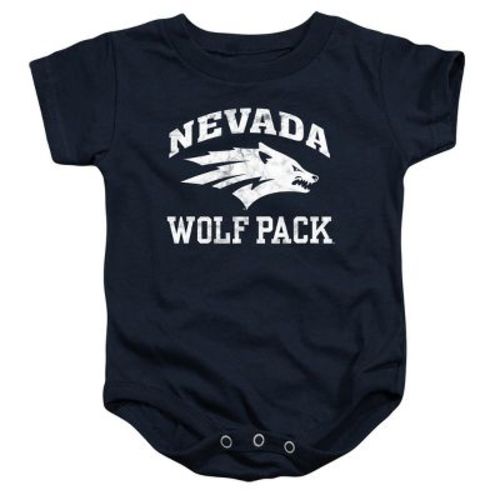 Baby University Of Nevada Reno Large Infant Snap Suit, Navy, 6 Months