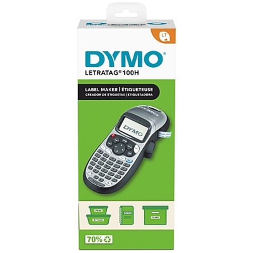 DYMO LetraTag LT-100H Portable Thermal Label Maker, Silver (2174561)