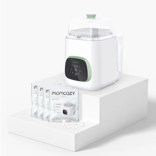 Momcozy KleanPal Pro Baby Bottle Washer, Sterilizer & Dryer - All-in-One Cleaning Machine for Bottles, Pump Parts & Baby Essentials - Time-Saving & Effortless Care