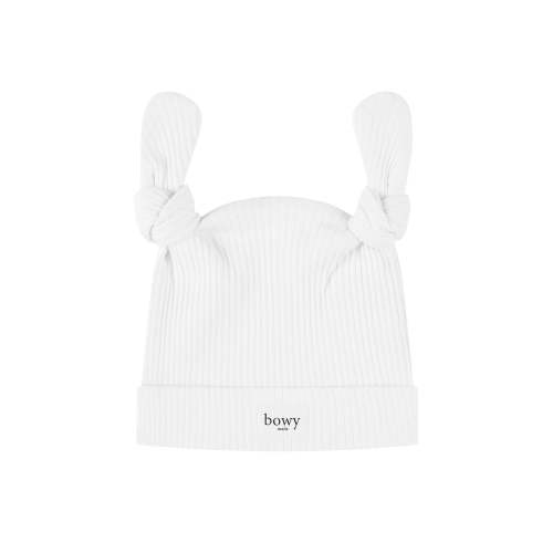 Double Knot Beanie - White