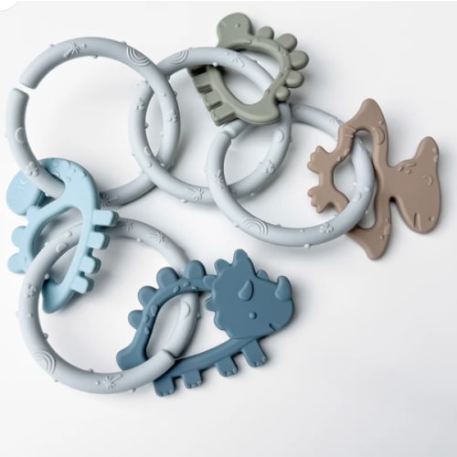 Dino Links Teether – Calla and Friends