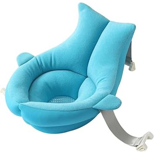 Bathtub Mat for Baby Infant Bathtub Seat Cushion Bath Pad Quick Drying Float Cushion