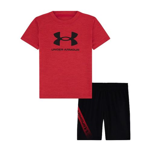 Baby & Toddler Boy Under Armour UA Wordmark Tee & Shorts Set