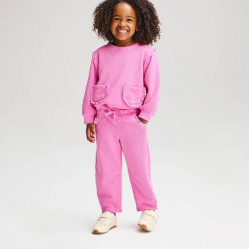 Toddler Girls' Pants Purple 4T
