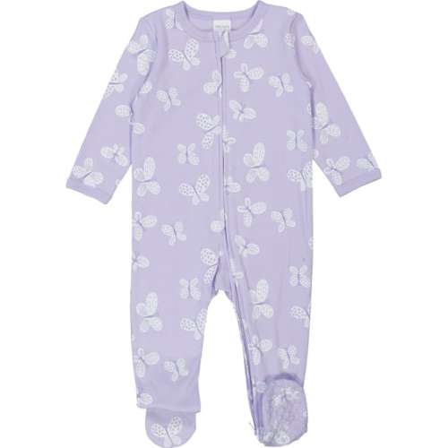 Light Purple Baby Cotton 2-Way Zip Romper | Best&Less™ Online