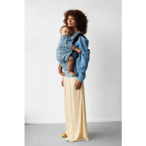 Artipoppe Zeitgeist Baby Carrier | Denim Silhouette