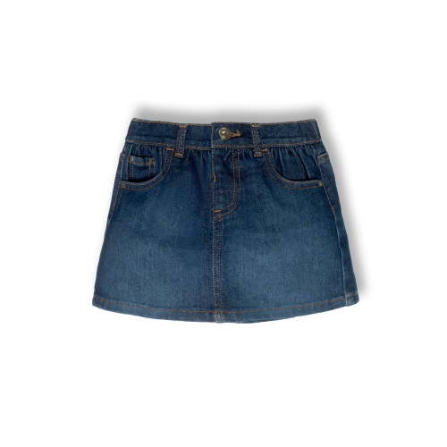 Wonder Nation Toddler Girl Denim Skort, Sizes 12 Months - 5T