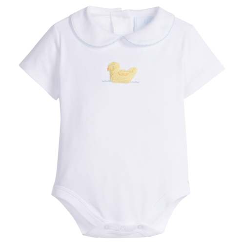 Crochet Peter Pan Onesie- Duck