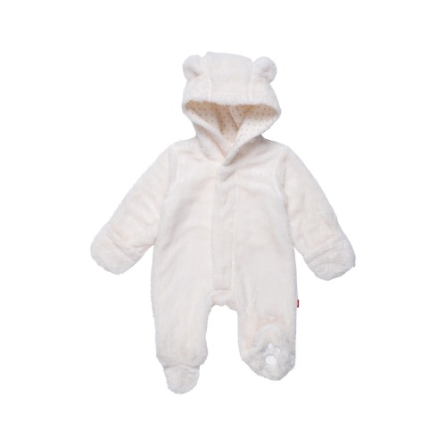 Baby Cloud Minky Fleece Hooded Footie
