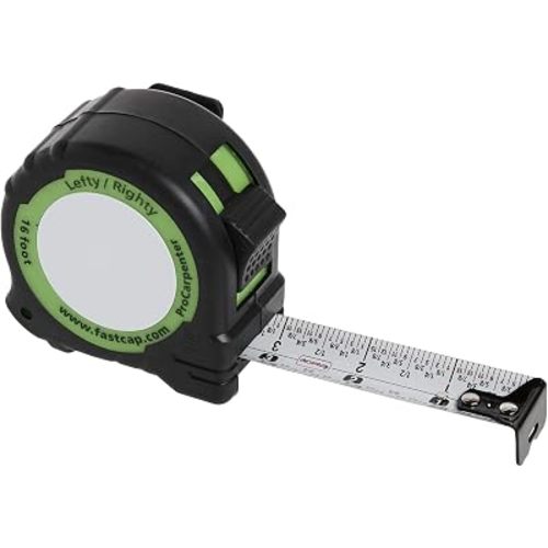 FastCap ProCarpenter Standard Reverse Measuring Tape, 16 Foot