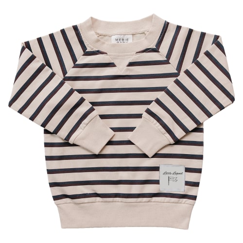 Striped Crewneck – Mebie Baby