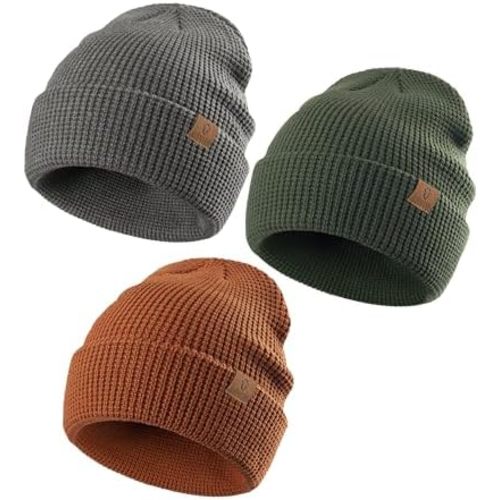 QEUOYSS Baby Beanie Toddler Infant Winter Hat for Kids Boys Girls Knit Warm