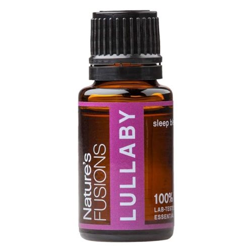 Sleep Essential Oil Blend 15ml - Calming Dream Essential Oils for Diffuser, Nature's Fusions Lullaby - 100% Pure Therapeutic Grade - Lavender, Roman Chamomile, Neroli, Rose, Vanilla, Ylang Ylang