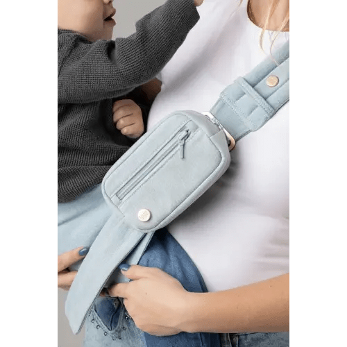 MABĒ The Monarch Accessory Bag - Denim