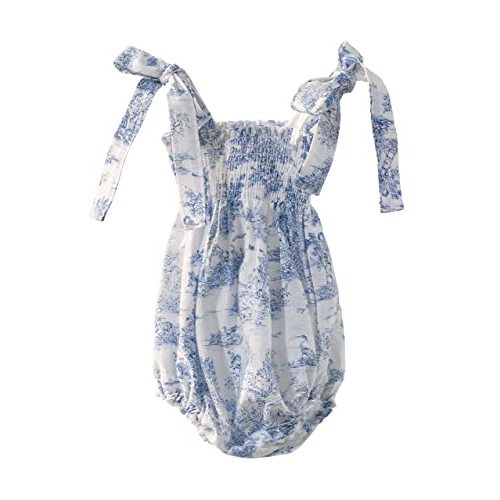 NOTHING FITS BUT Baby’s Classic Linen Cotton Dress, Yunji Onesie, Infant’s Casual Frock