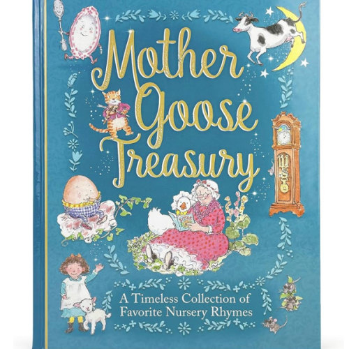 Mother Goose Treasury: A Beautiful Collection of Favorite Nursery Rhymes for Children (Hardcover Storybook Treasury)