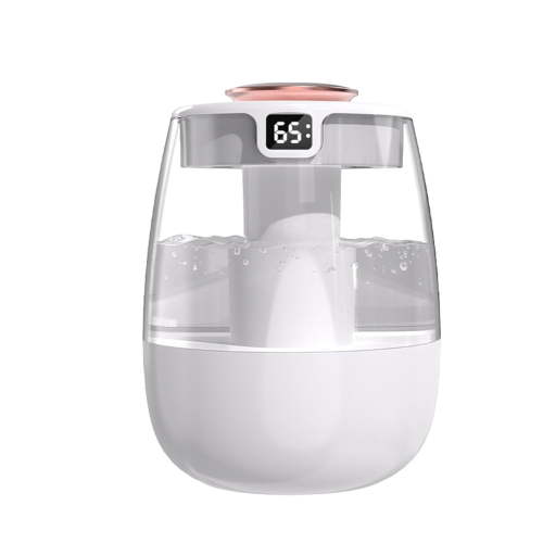 Humidifiers for Bedroom Large Room Home, 2.2l Cool and Warm Humidifiers for Baby and Plants Mist Top Fill Desk Humidifiers Essential Oil Diffuser, Digital Air Humidifier for Home - Night Light
