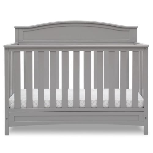 Delta Children Emery 4-in-1 Convertible Baby Crib, Pack of 1, Grey