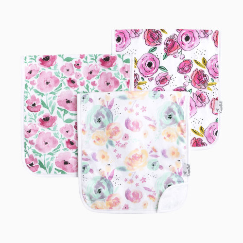 Copper Pearl Burp Cloth Set - Bloom