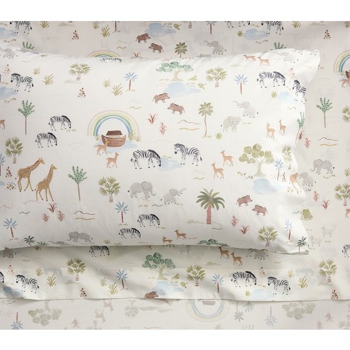Noah's Ark Organic Cotton Sheet Set