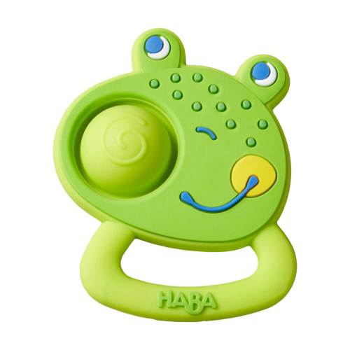 Popping Frog Silicone Teething Toy– HABA USA