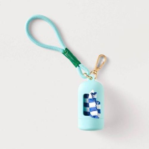 Hooray House Core Waste Bag Holder - Aqua