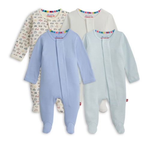 Boys' Footie Bundle, Pack of 4 - Baby