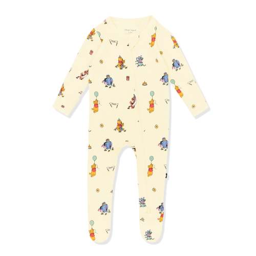 Kyte Zippered Footie in Winnie the Pooh