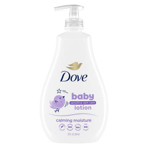 Baby Dove Sensitive Skin Care Baby Lotion Calming Moisture, 20 oz