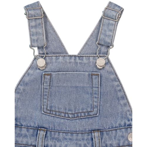 Denim Light Wash Baby Cotton Denim Shortall | Best&Less™ Online