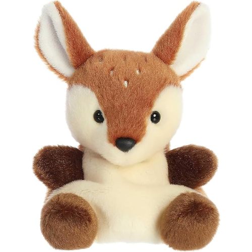 Aurora® Adorable Palm Pals™ Dalia Fawn™ Stuffed Animal - Pocket-Sized Play - Collectable Fun - Brown 5 Inches