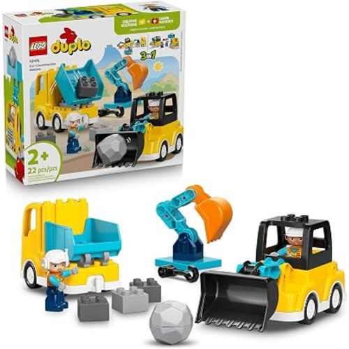 LEGO DUPLO Town 3 in 1 Construction Vehicles 10475