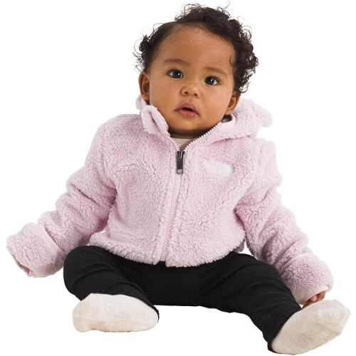 THE NORTH FACE Baby Campshire Full Zip Hoodie | Cozy Fleece Winter Jacket for Toddlers, With Mittens & Attached Bear Ear Hood
