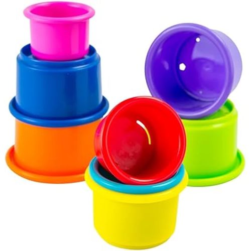 LAMAZE Pile & Play Cups, Multi (L27870)