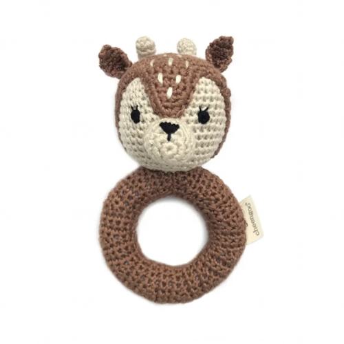 Crochet Fawn Rattle