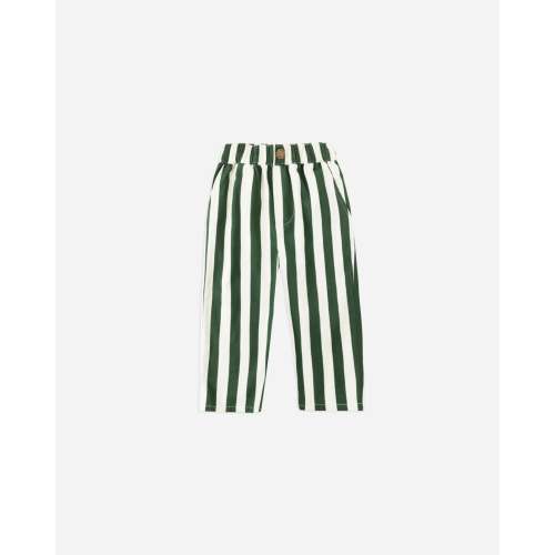 Baggy Pant Green Stripe