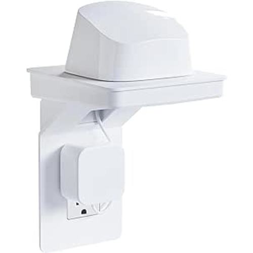 Amazon.com: ECHOGEAR Outlet Shelf for Decora/GFCI Outlets - Next-Gen Design with Built-In Cord Storage & Room for Bulky Plugs - Quick Install with Included Hardware : Electronics