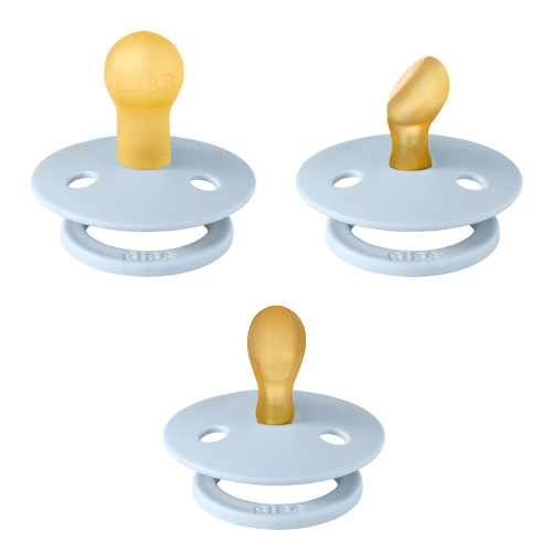 New Baby Pacifiers Try-It Collection 3 Pack - Baby Blue