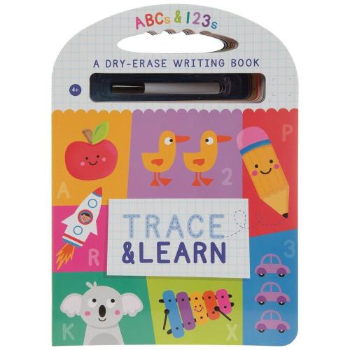 ABCs & 123s Trace & Learn Drawing Book